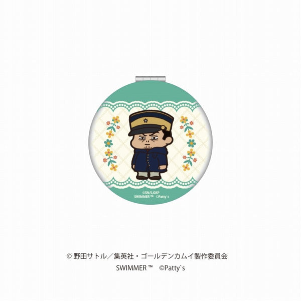 『ゴールデンカムイ×SWIMMER』コンパクトミラー 月島軍曹